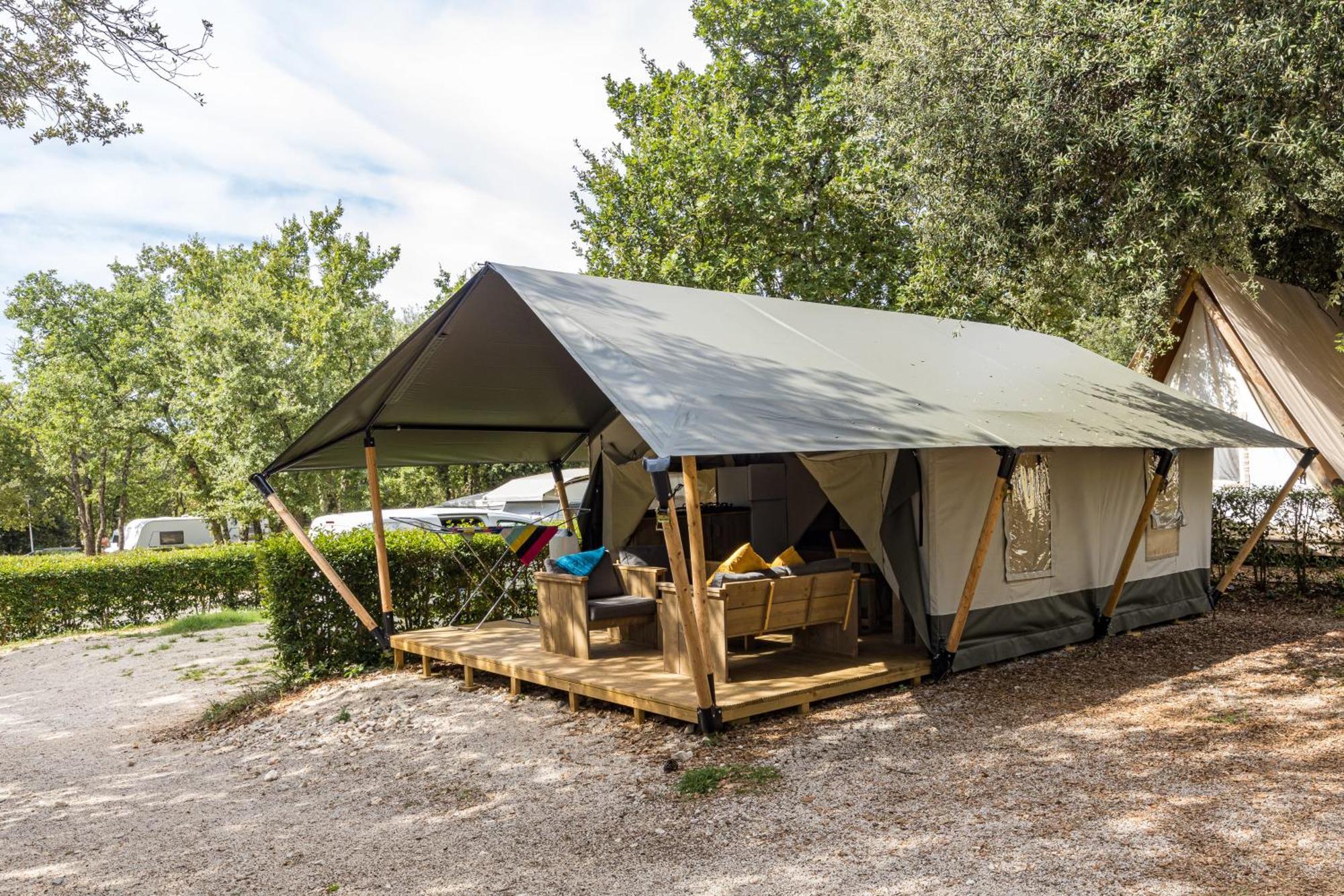 Luxuszelt Easyatent Fkk Safari Tent Solaris Naturist - Clothes Free