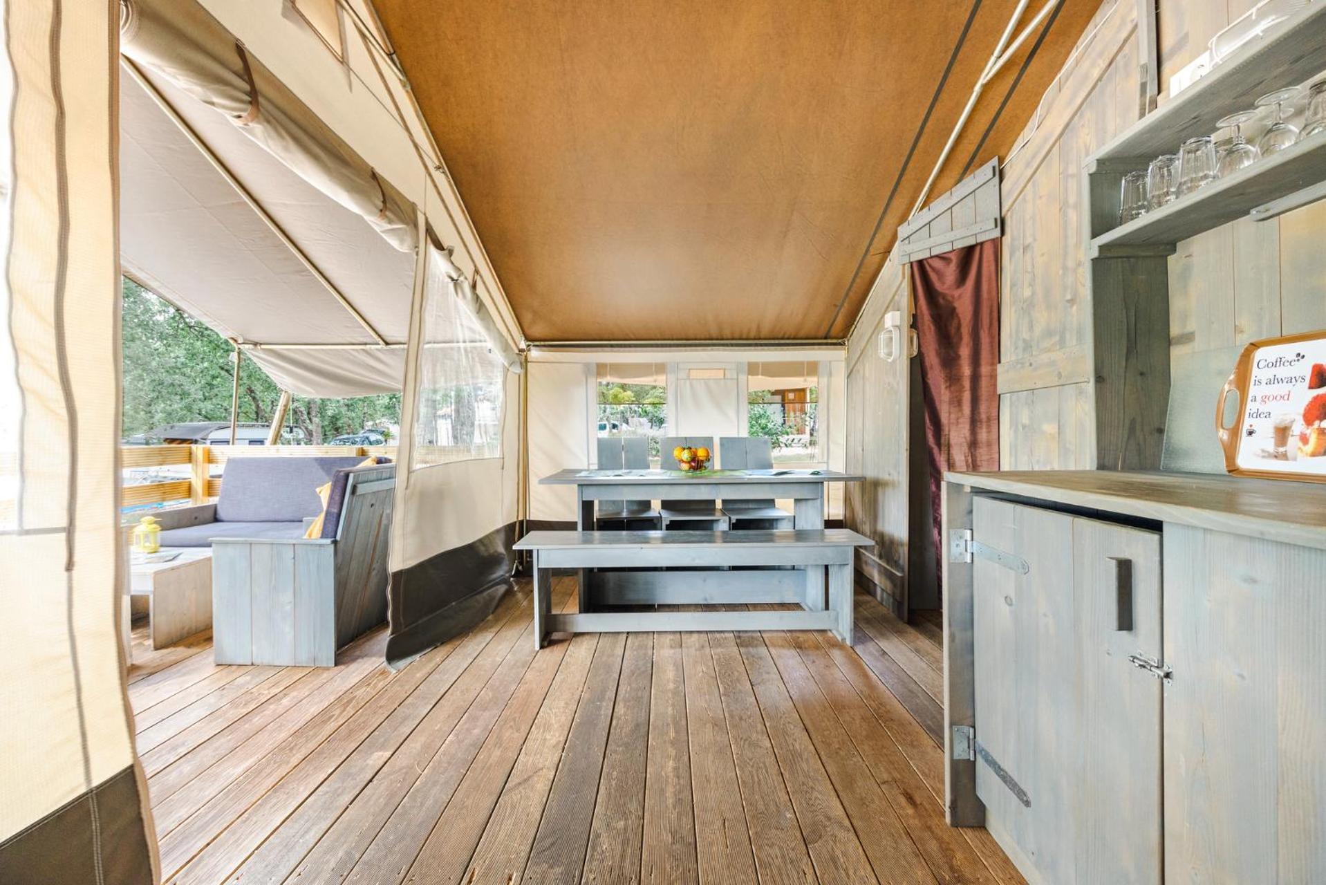 Easyatent Fkk Safari Tent Solaris Naturist - Clothes Free Luxuszelt