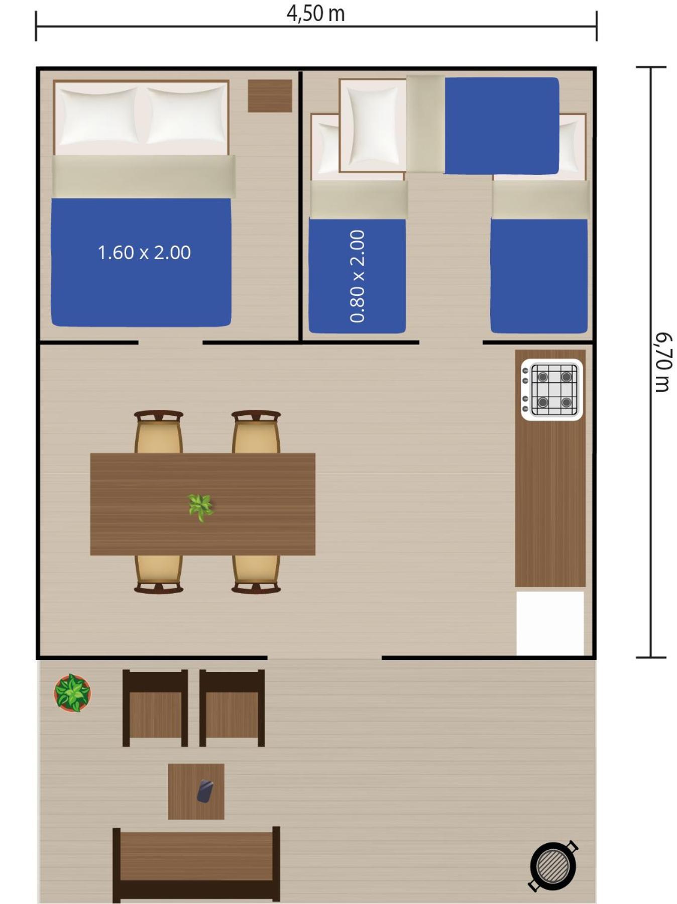 Luxuszelt Easyatent Fkk Safari Tent Solaris Naturist - Clothes Free